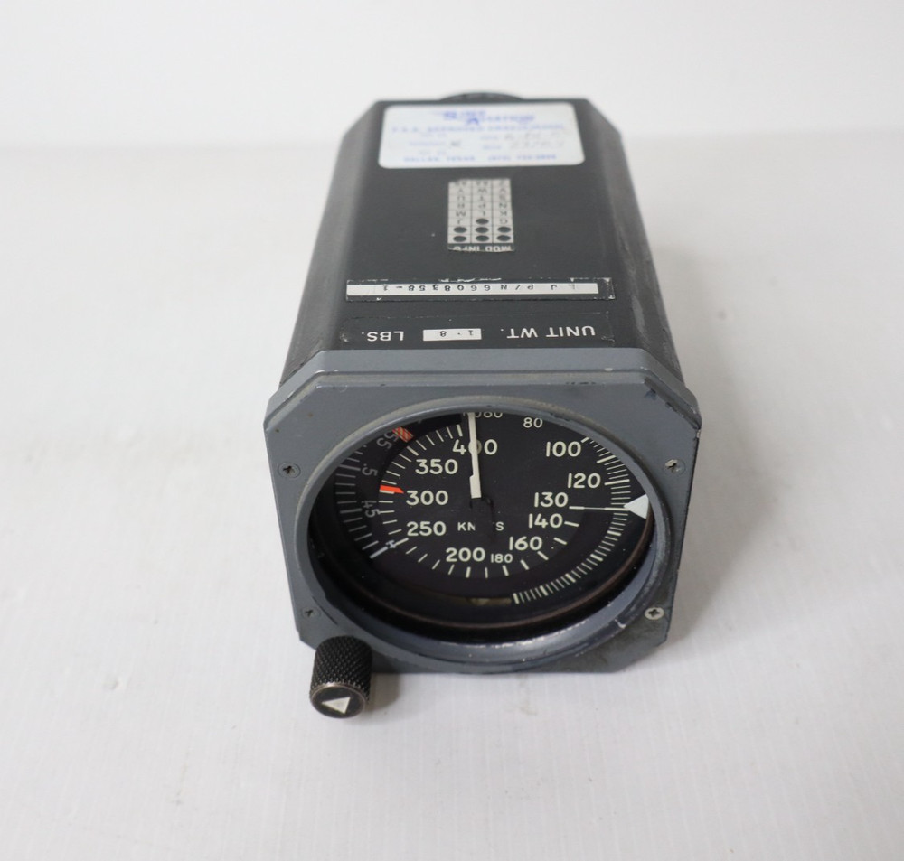 Intercontinental Dynamics 35900-502 Max Allowable Airspeed Indicator