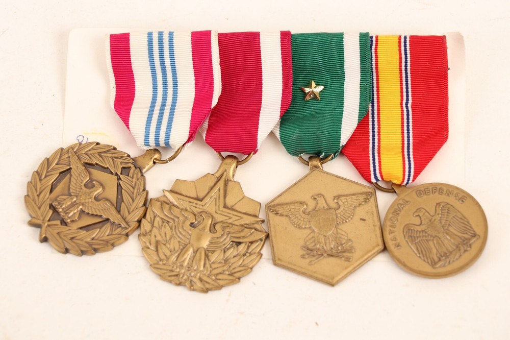 Original Global War on Terror Parade Mounted Medal Set