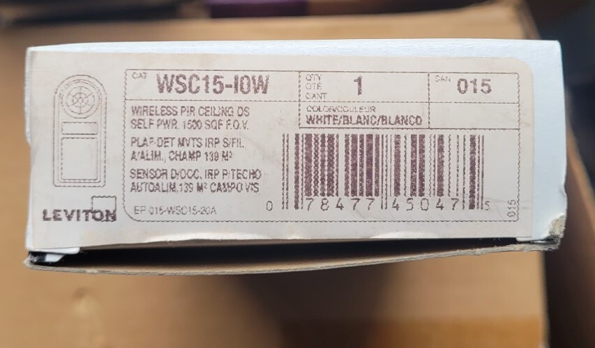 Leviton WSC15-I0W Occupancy Sensor