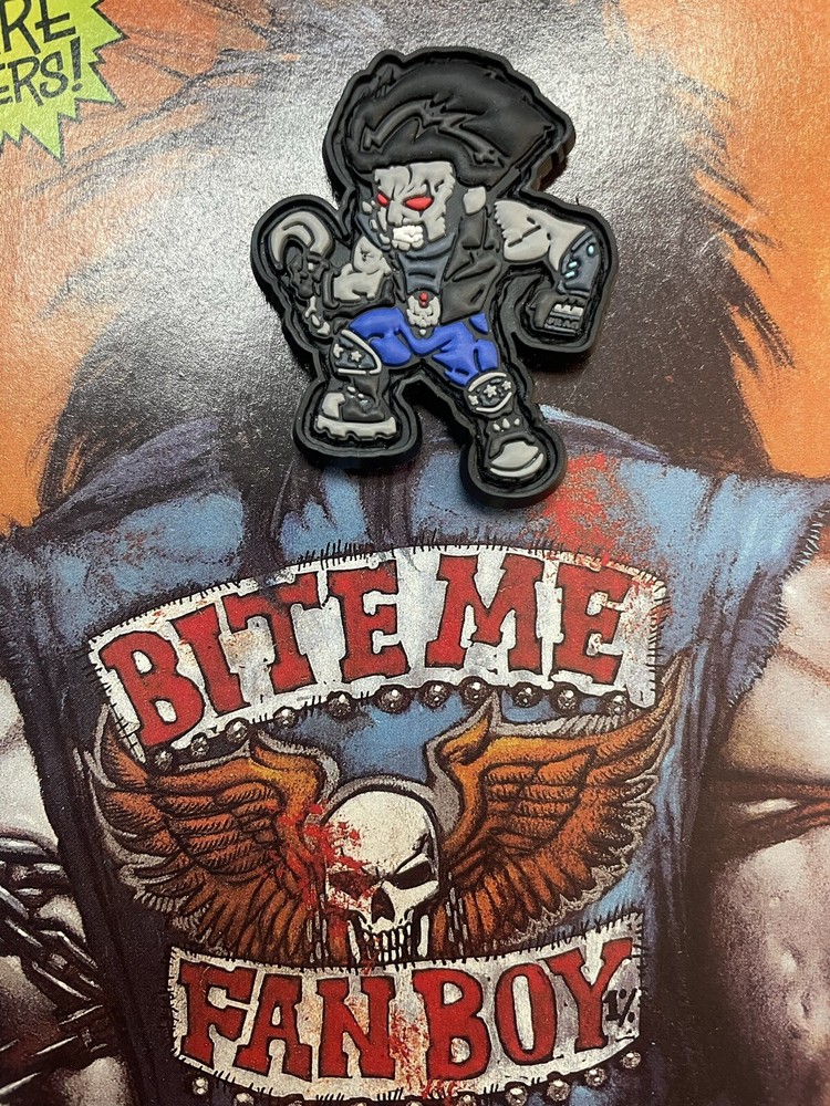 Lobo pvc rubber morale ranger eye patch Edc