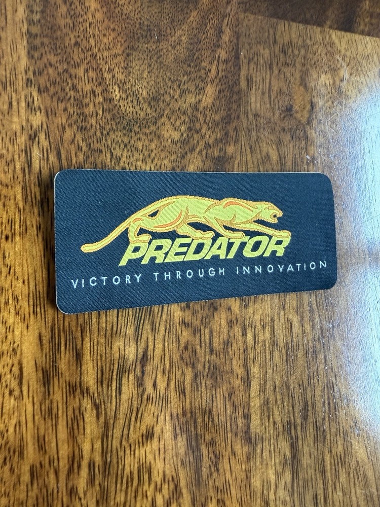 Predator Cue Case Patch For Billiard Pool Bag Accessories Gift Billiards Sticker