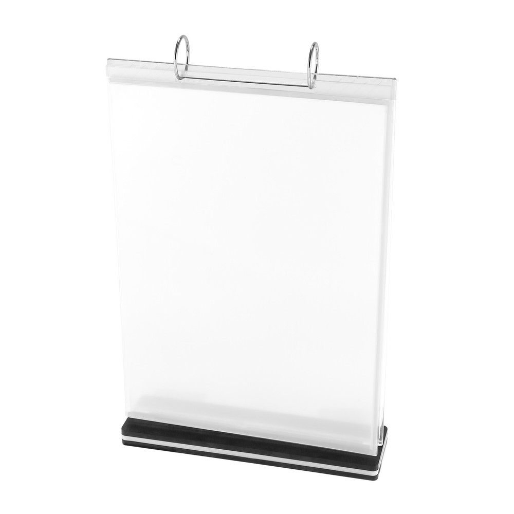 A4 Multi Sided Flip Display Card Labels Stand Removable Label 1236