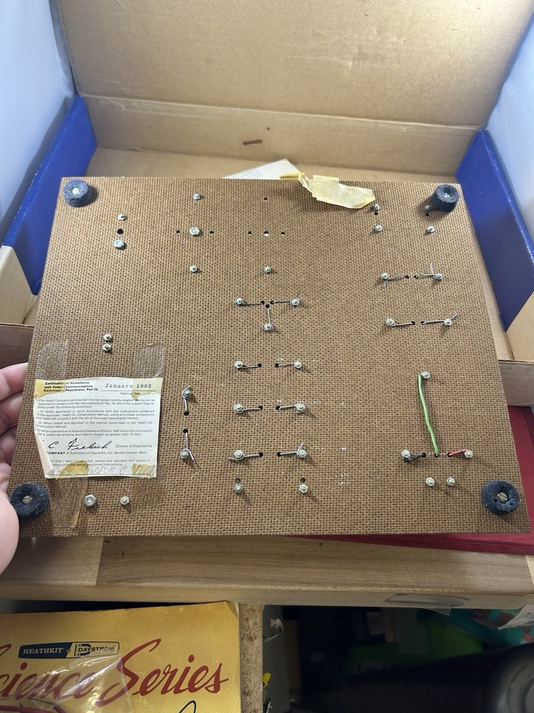 Heathkit Electronic Workshop SK-30 Untested Very Incomplete