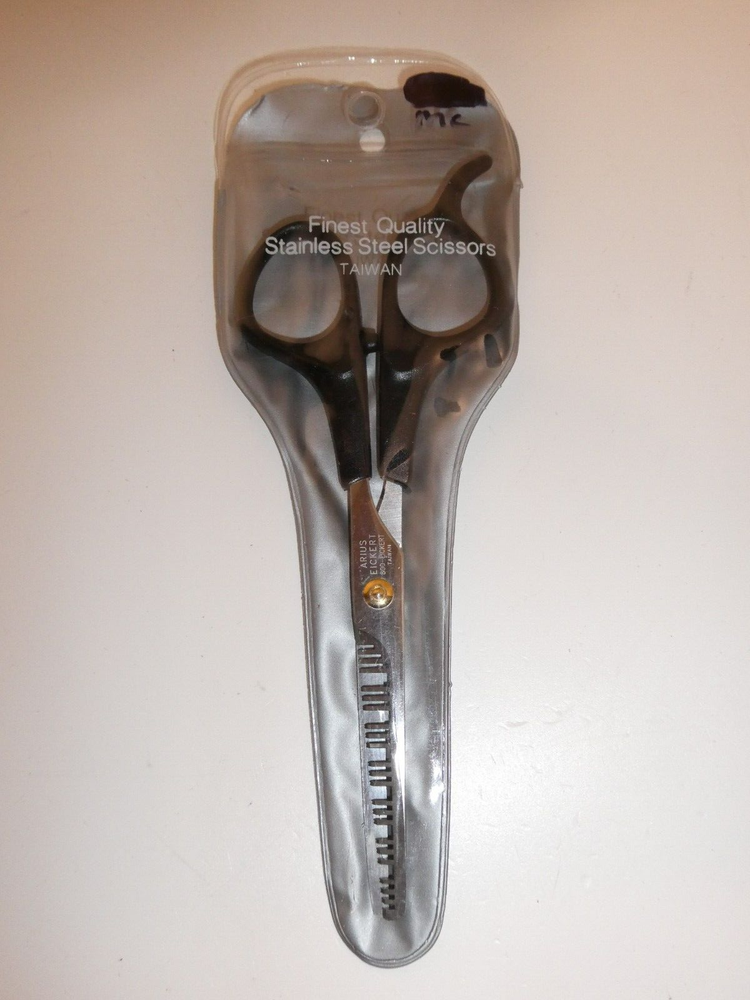 Rare Arius Eickert Professional Shears, 22 Notched Tooth Blender Thinning NEW