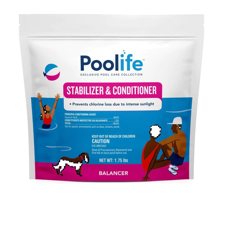 Poolife Stabilizer & Conditioner 1.75# (Bag) Two Pack