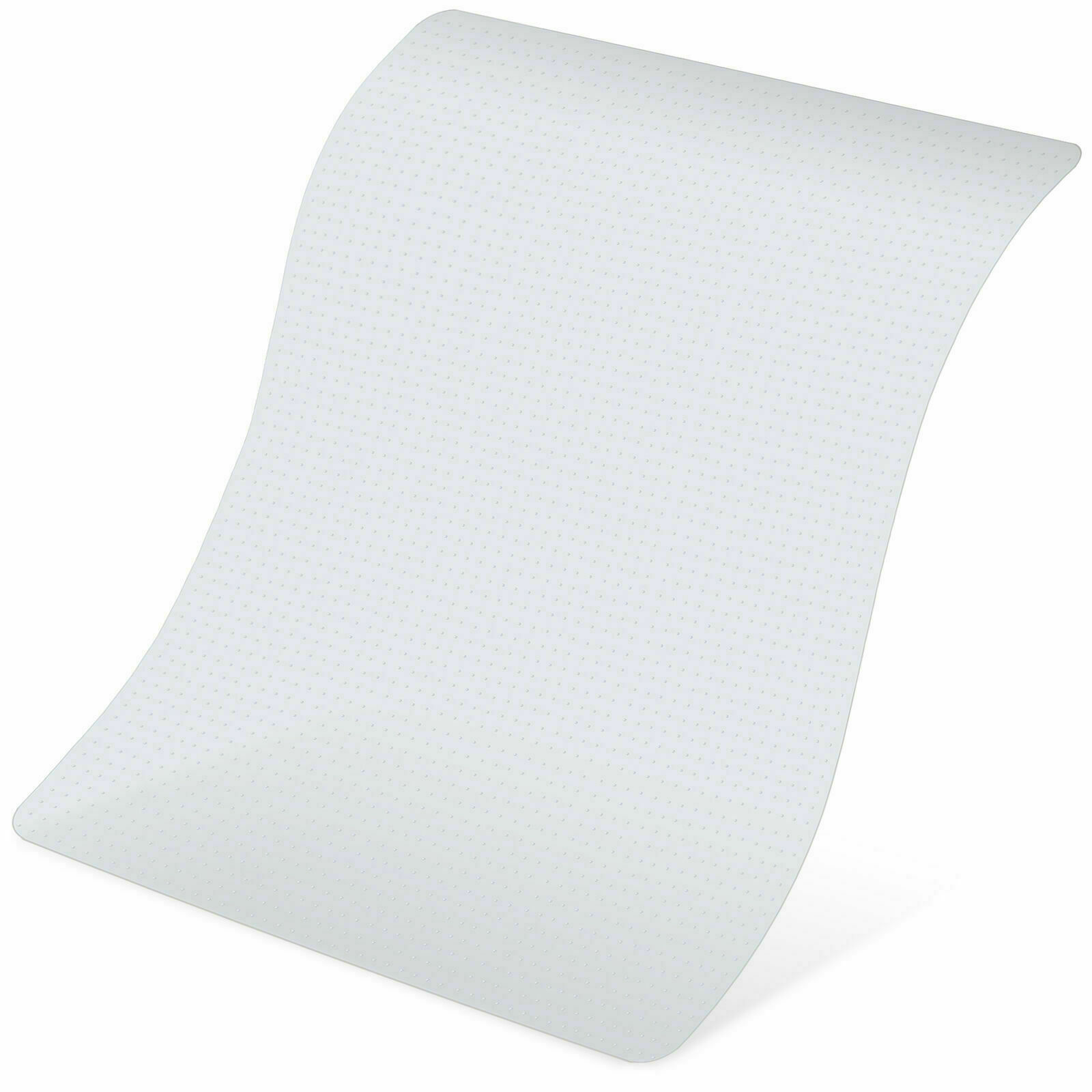 60.2X46.4 Inch Home Office Chair Mat PVC Floor Studded Back For Pile Carpet