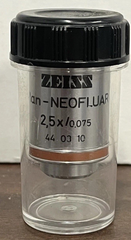Zeiss Plan-NEOFLUAR 2.5x/0.075 Microscope Objective 44 03 10