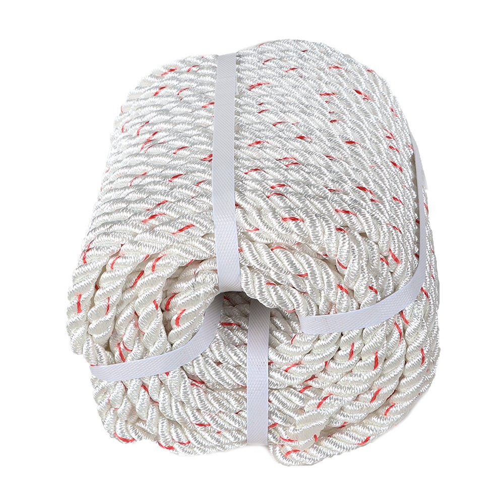 1/2"×150' 5850Lbs Double Braid Polyester Arborist Bull Rope Pulling Rigging Line
