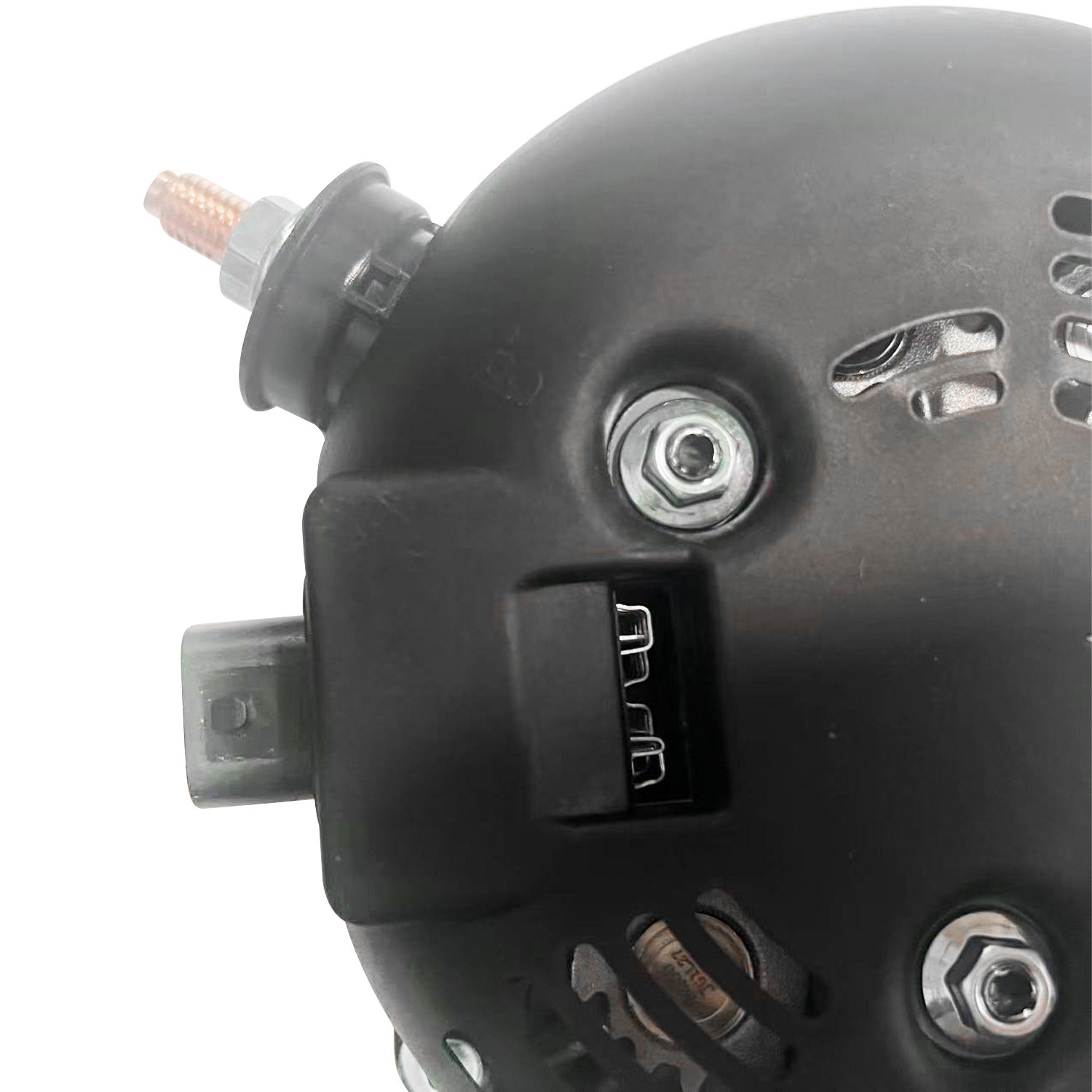 For GMC Yukon Chevy Tahoe Cadillac Hummer H2 350A High Output Black Alternator