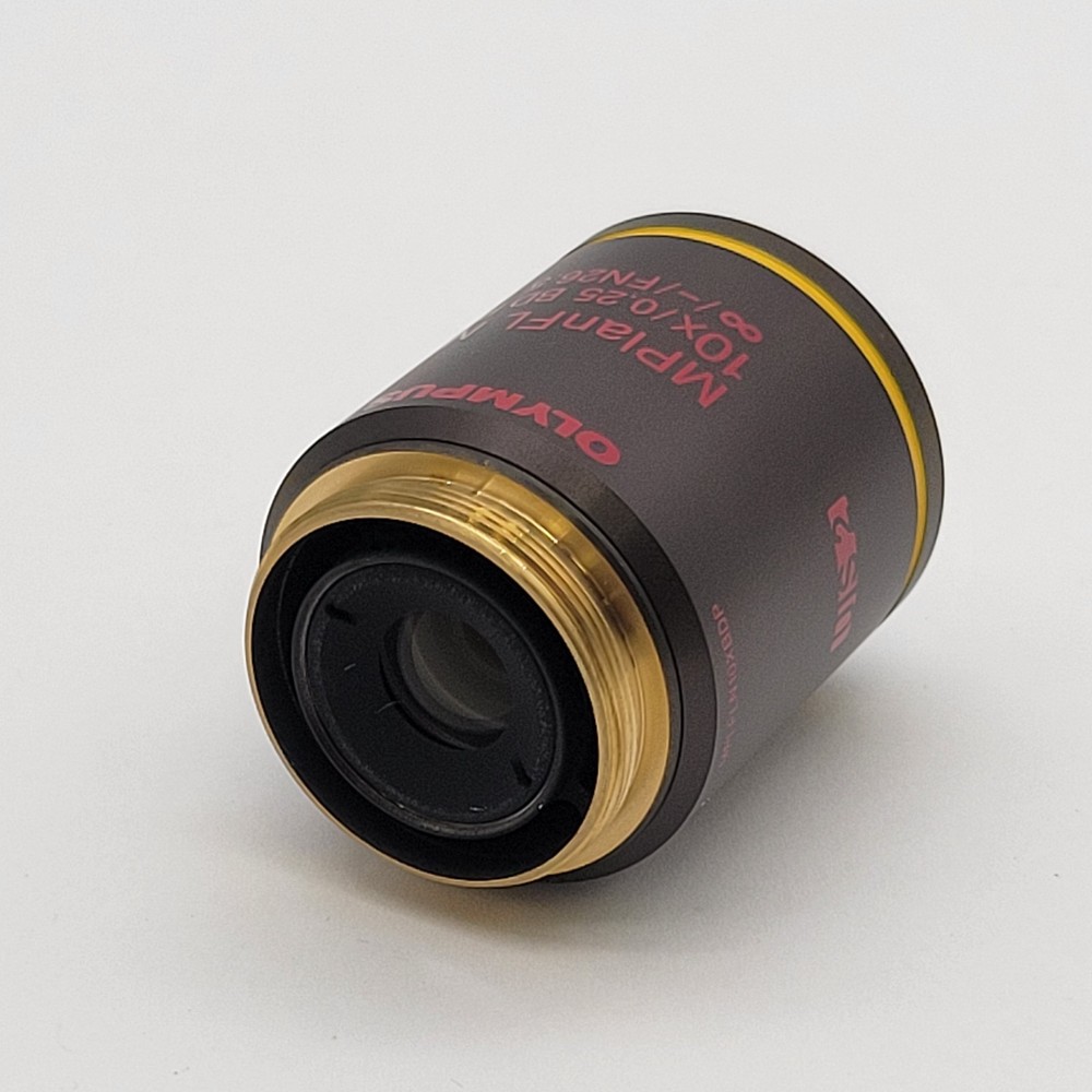 Olympus Microscope Objective MPlanFL N 10x BD P Pol