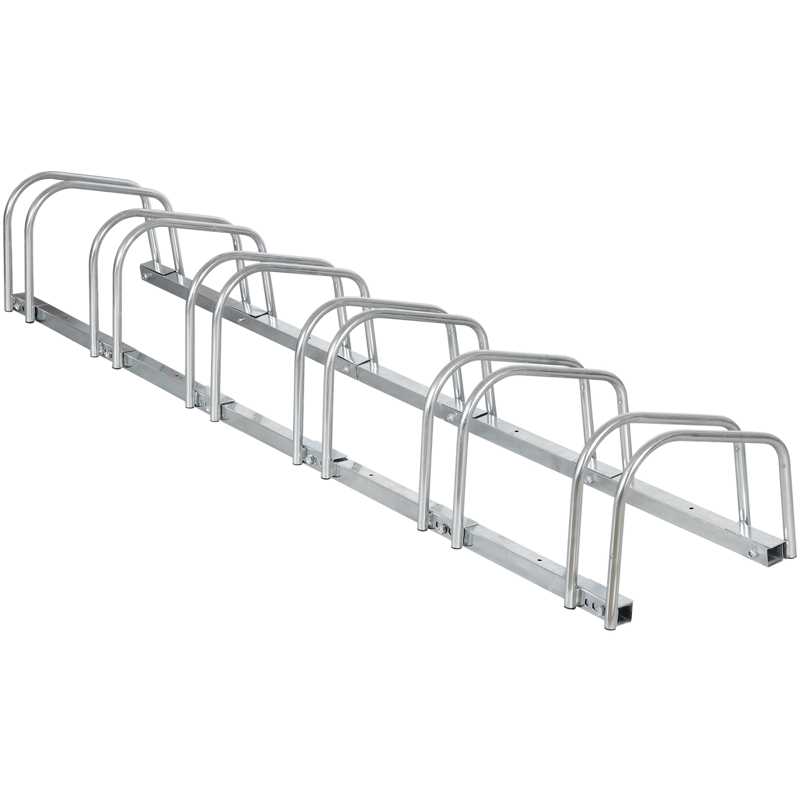 Bike Storage Rack 1-6 Bicycle Floor Parking Stand for Home Garage Indoor Outdoor