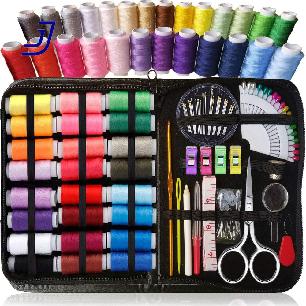 Sewing Kit for Adults Small Beginner Set W/Multicolor Thread Scissors 106 PCS US