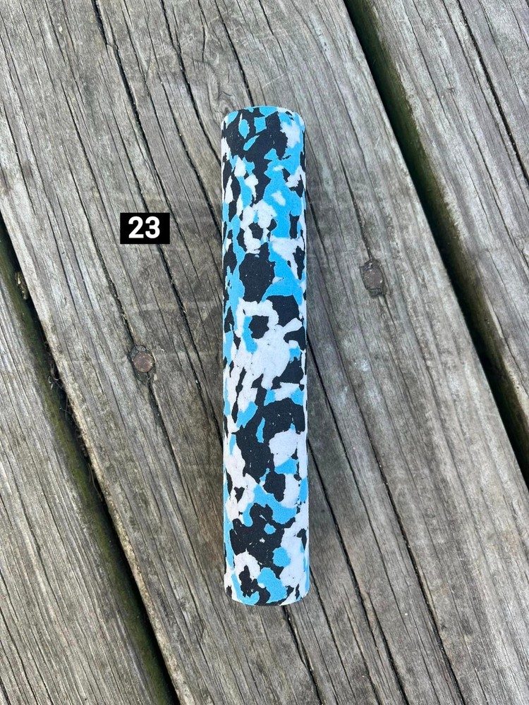 6" Rod Building Wrapping Camo colored foam Handles