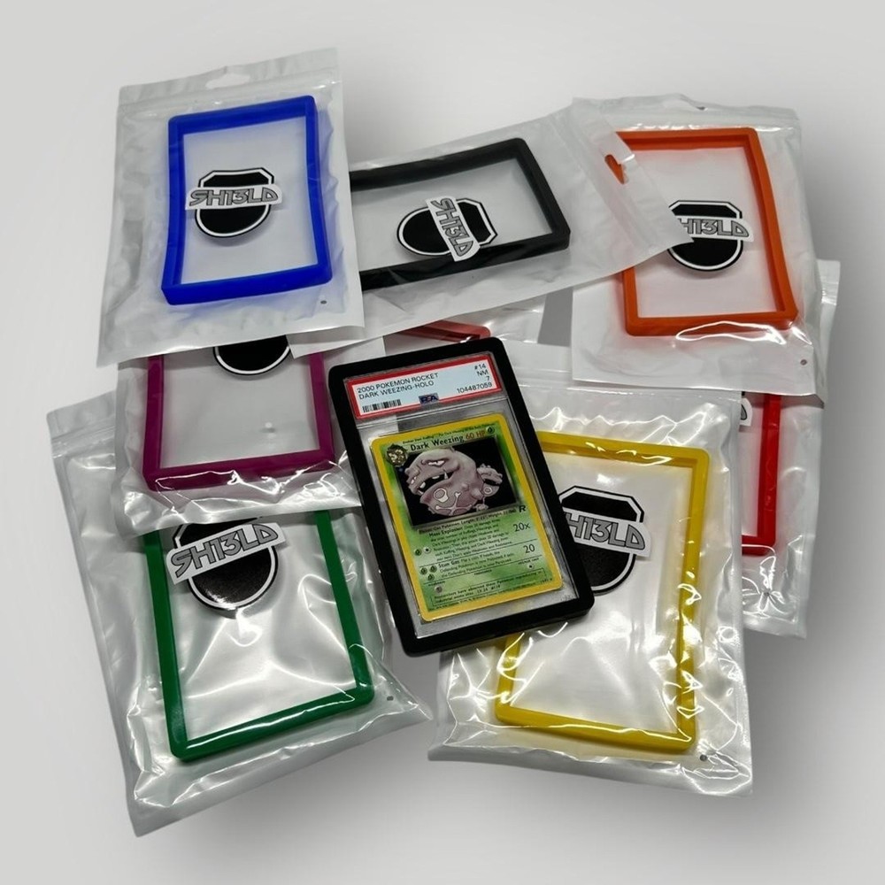5 PACK PSA Graded Card Slab Bumper Guard Protector 8 Colors