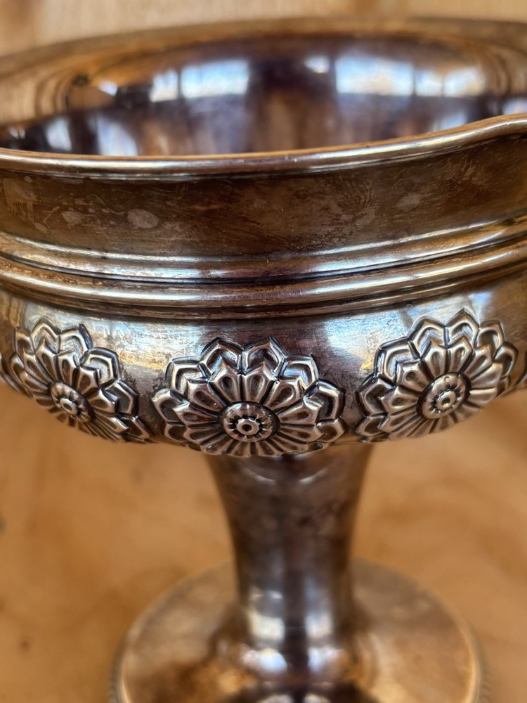 Large Sterling Silver Drinking Cup England