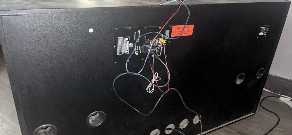 Technical Pro Technical Pro Shelf Stereo Bluetooth LED Lighting Black