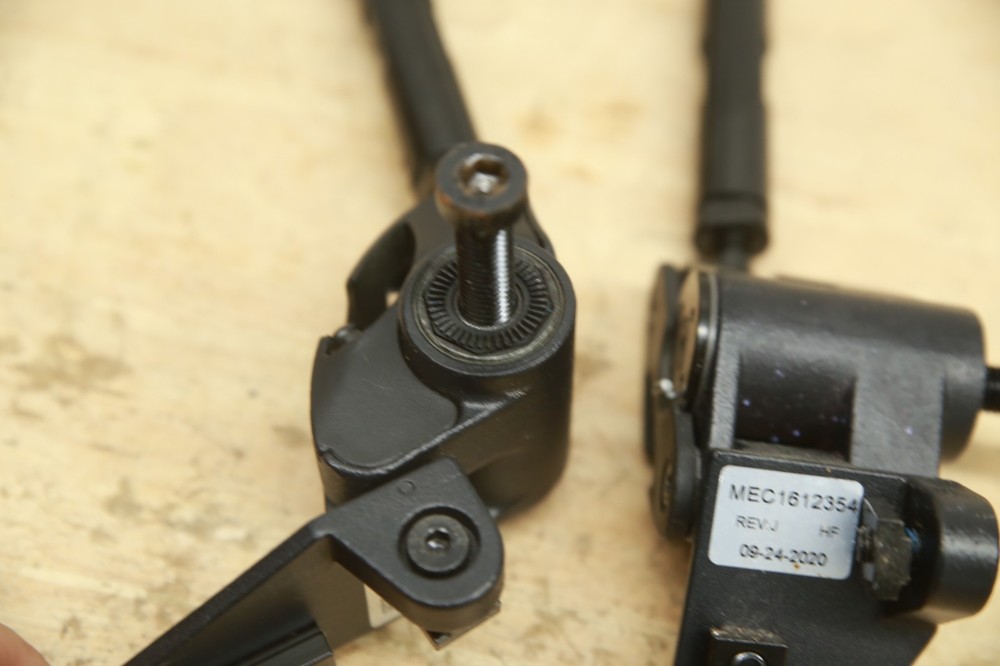 Quantum Flip-Up ARMREST MOUNTS Angle Articulation Brackets - Edge 2.0 3 4Front