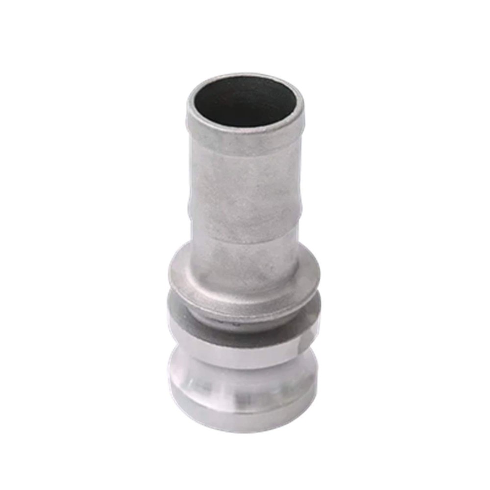2PCS Type E Aluminum Global Type E Cam and Groove Hose Fitting, 1" Plug x 1" ...