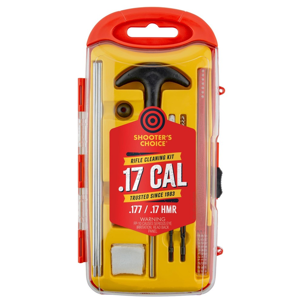 .17 Cal Sectional Rod Gun Cleaning Kit
