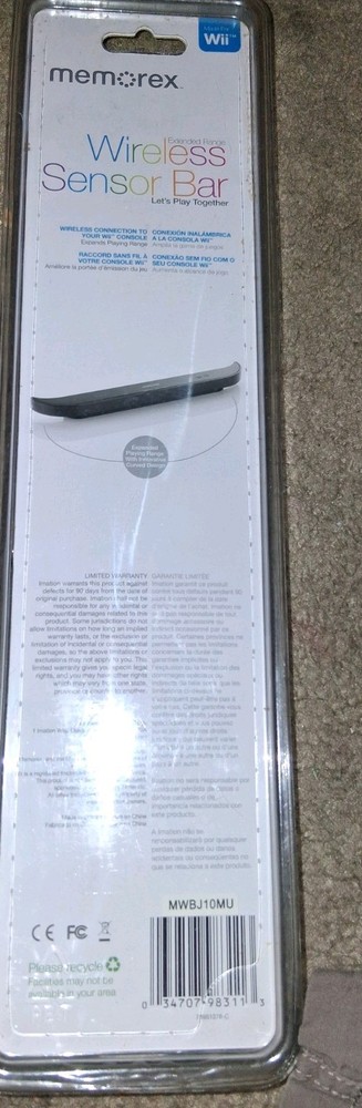 NEW Memorex Extended Range Wireless Sensor Bar | FREE SHIPPING!