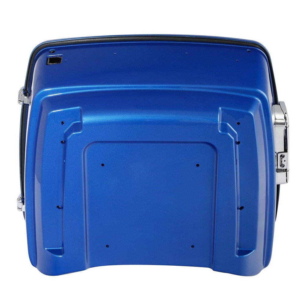 Black Large Capacity Luggage Trunk Backrest Kit for 2014-Later Electra Glide