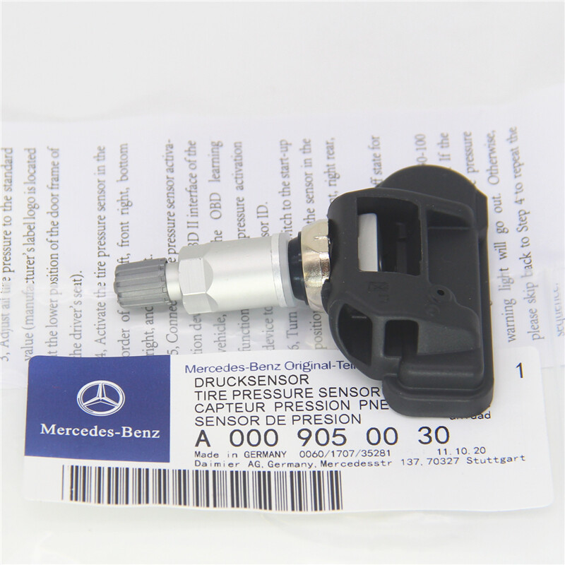 Set of 4 PCS Tire Pressure Monitoring Sensors A0009050030 TPMS Fit for Benz C300