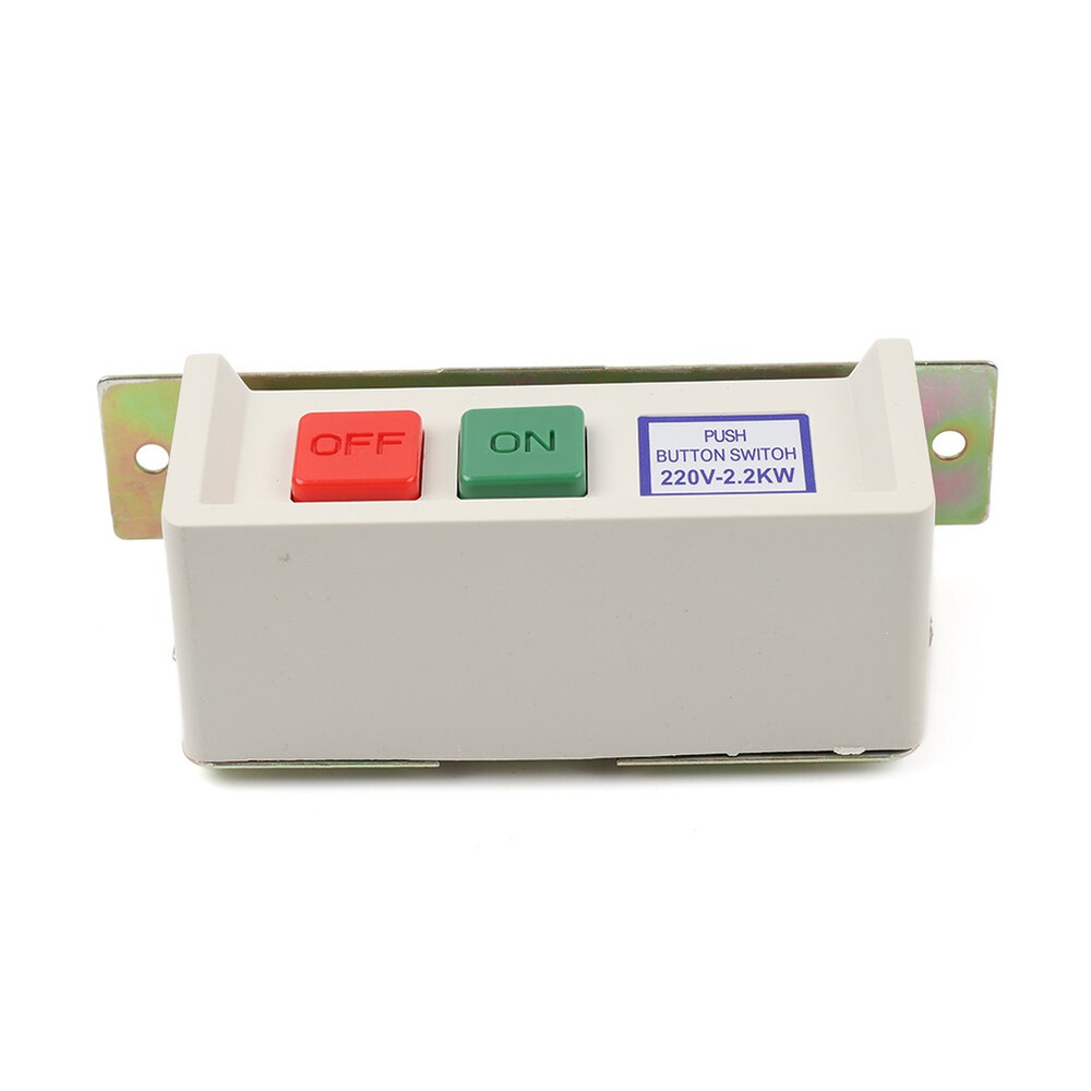 1pc Push Button On & Off Switch For Industrial Sewing Machine Motor 220 Volt to