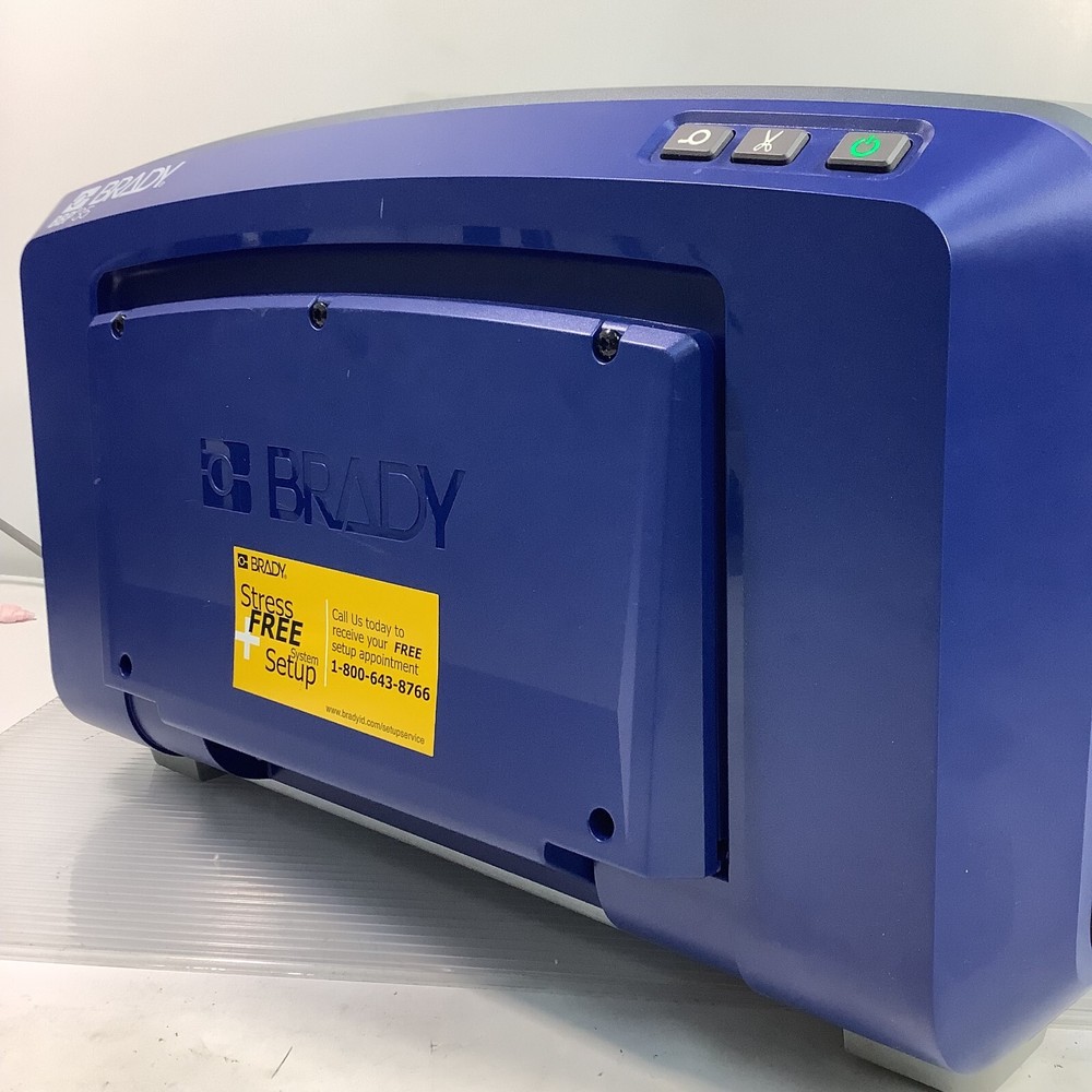 Brady BBP35 Multi-Color Sign and Label Printer, tested