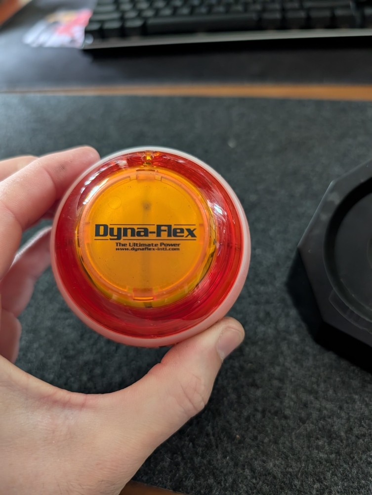 DynaFlex Gyro Power Ball Exerciser Vintage Docking Station Does Not Work