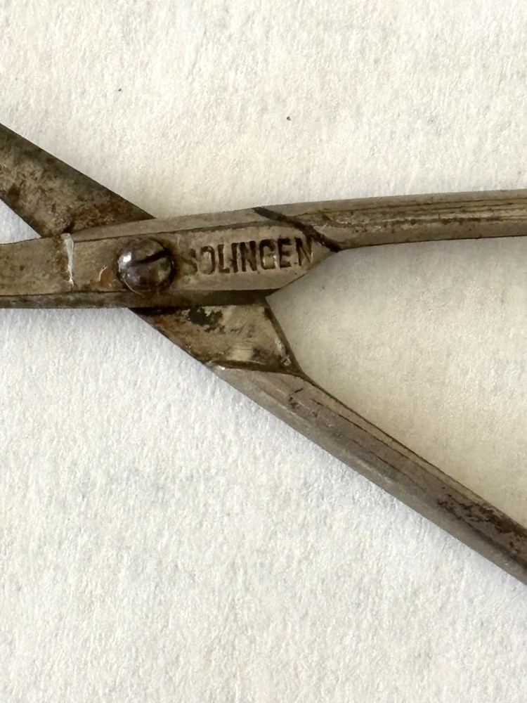 Vintage Solingen Scissors Made In Germany 3.5"