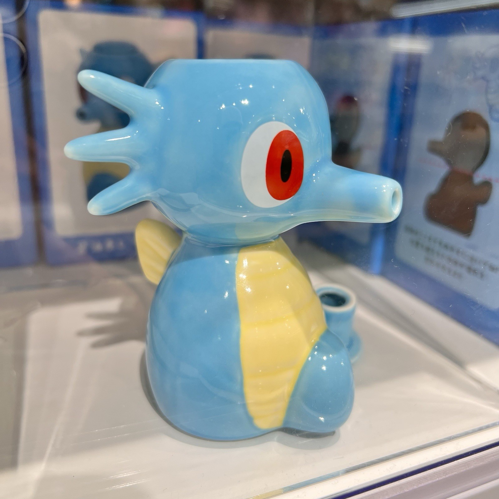 Pokemon Soy Sauce Dispenser Horsea Japan Pokemon Center Kagawa 【US DUTYFREE】