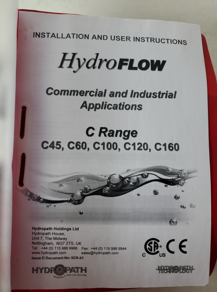 Hydropath HydroFLOW C45 Electronic Water Conditioner, Lime Scale Protection