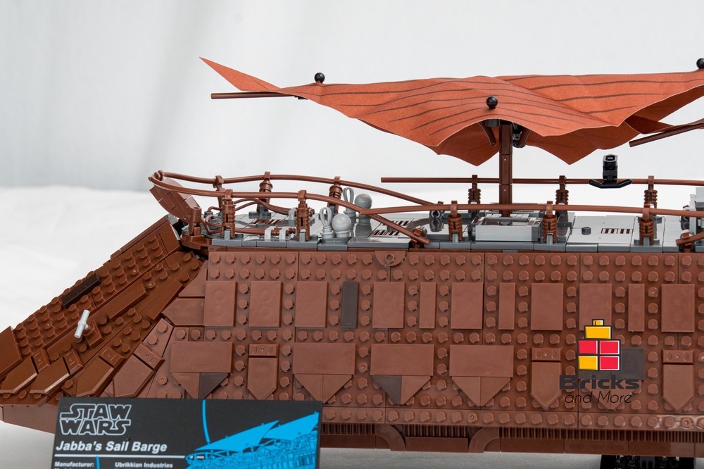 Jabba’s Sail Barge Interlocking Affordable Bricks 3943 Pieces MAKE OFFFER!