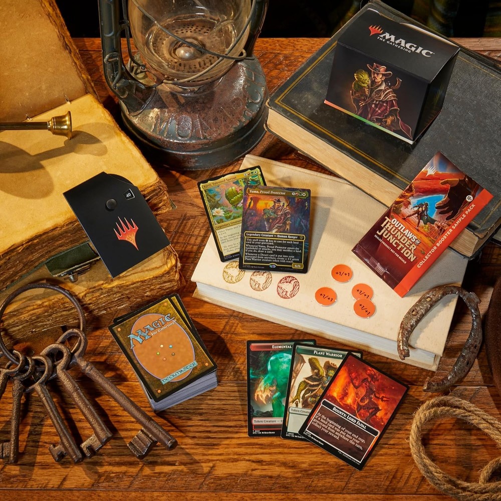 Magic: The Gathering TCG: Outlaws of Thunder Junction Commander Deck Bundle (All