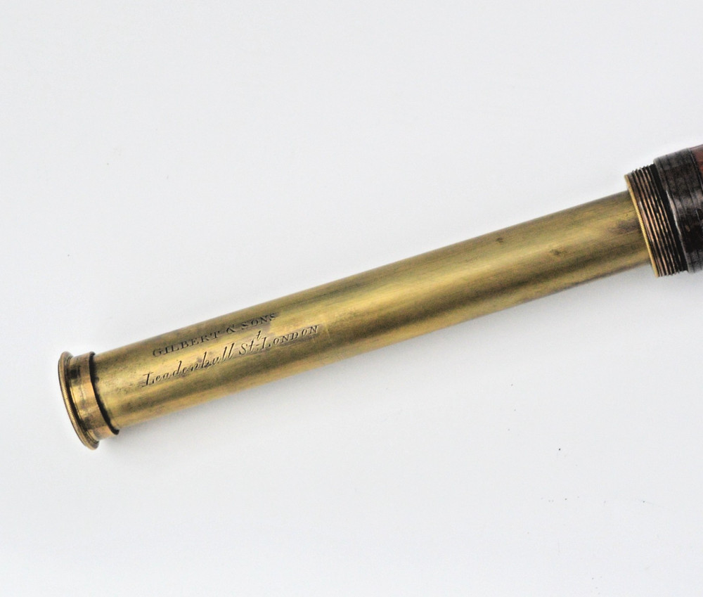 Georgian 'Walking Stick' telescope - Gilbert & Sons.