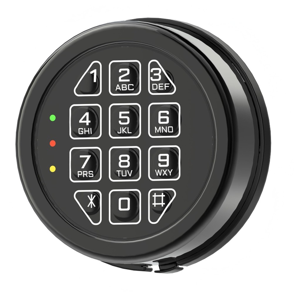 Electronic Safe Lock Replacement Keypad with Solenoid Lock, Gun Safe Lock wit...