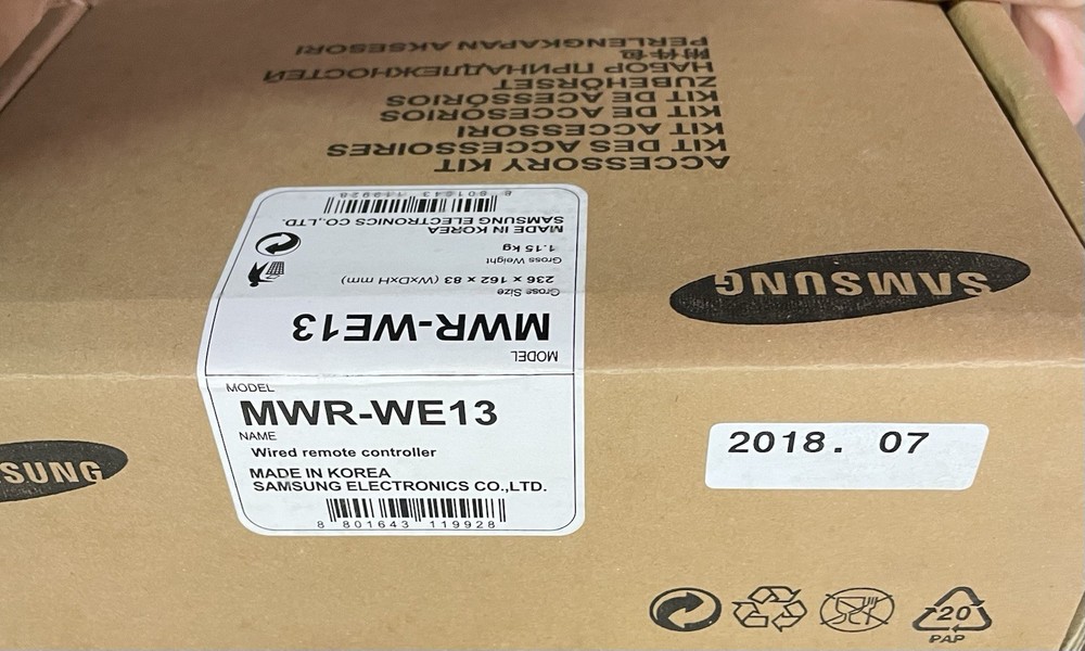 SAMSUNG MWR-WE13 Wired Remote Controller Accessory Kit