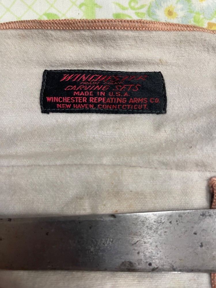 Winchester Carving Set - HTF