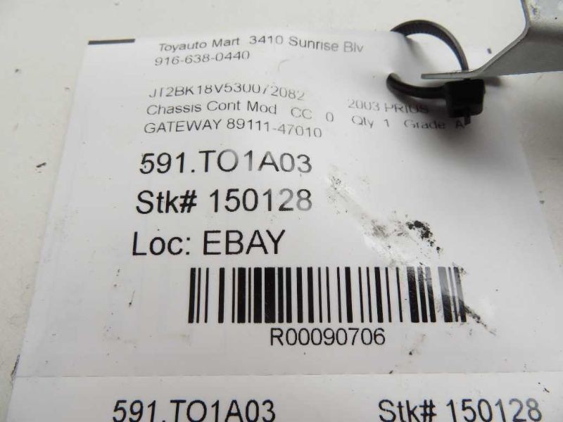 PRIUS 00 01 02 03 Chassis Control Module