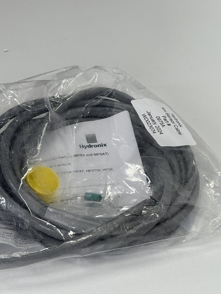 Hydronix 4m Sensor Cable Part# 0975A - NEW