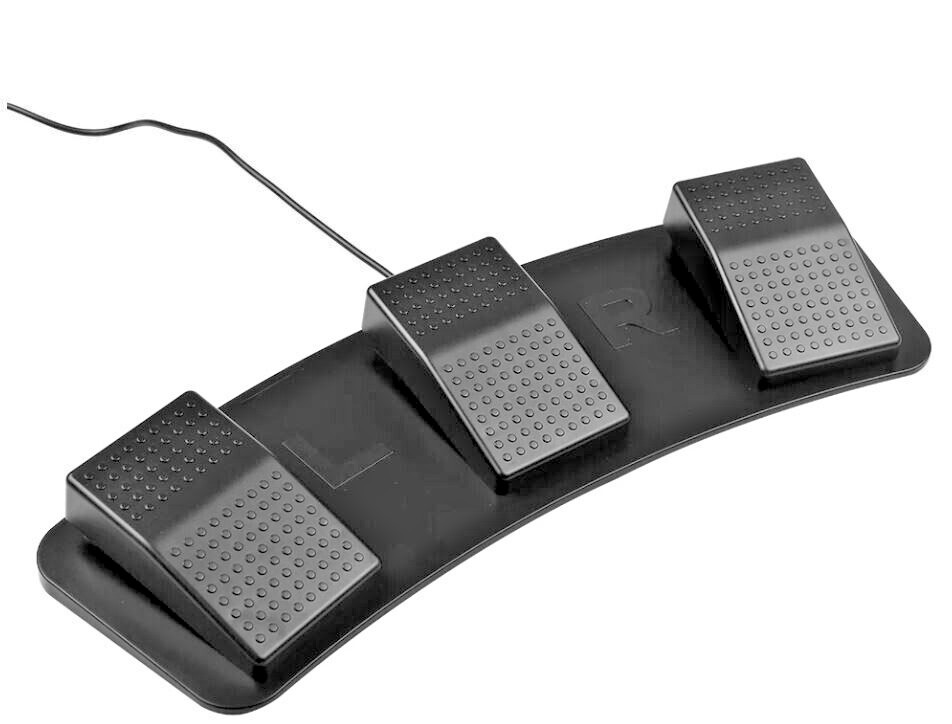 USB Triple Foot Switch Pedal Control PC Computer Game Keyboard Mouse