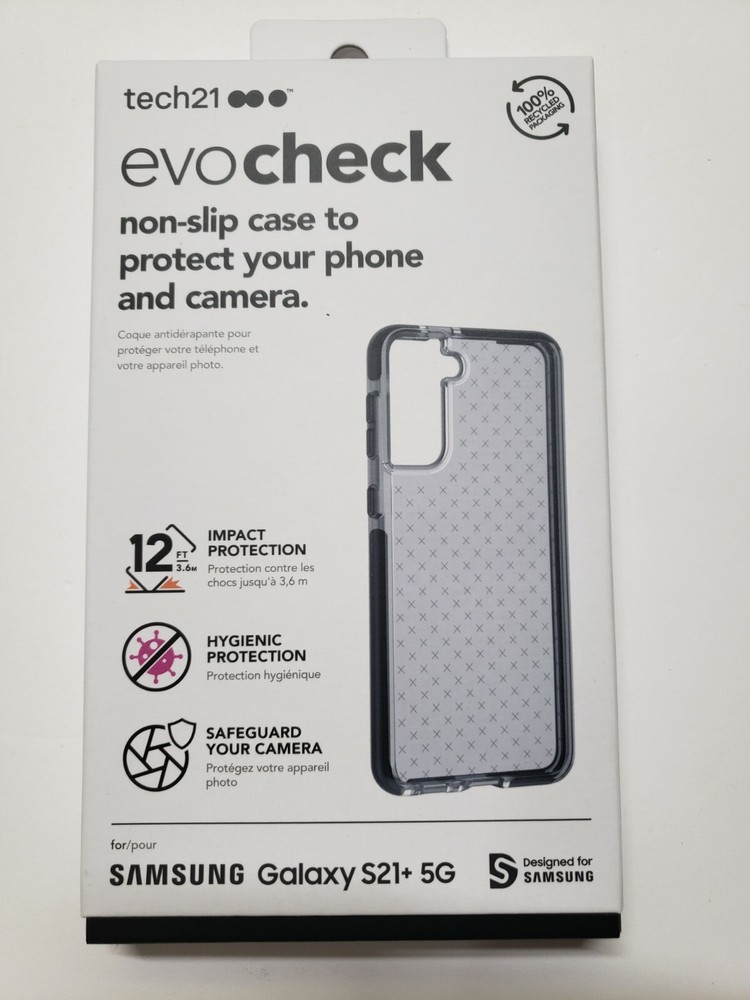 Samsung Galaxy S21+ Plus 6.7" EvoCheck Case - Black Tech21