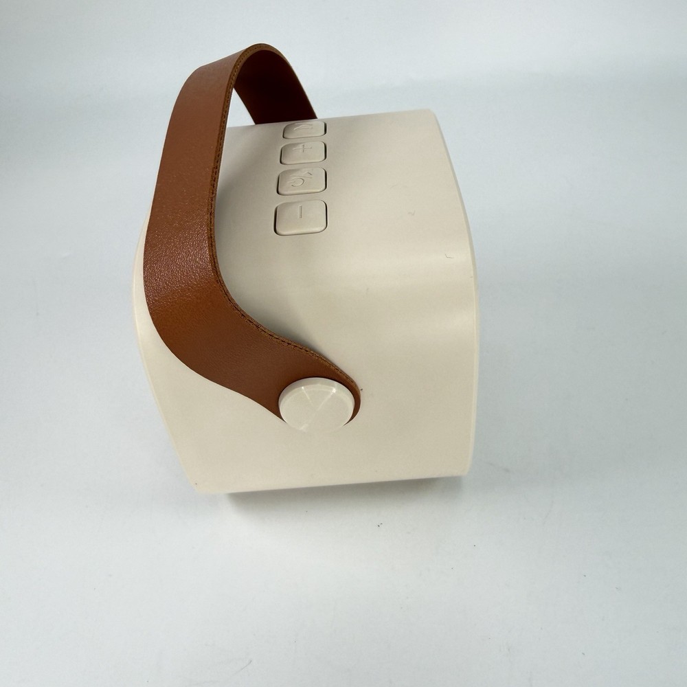 Karaoke Machine M1 Mini Speaker Only Tan with Leather Strap
