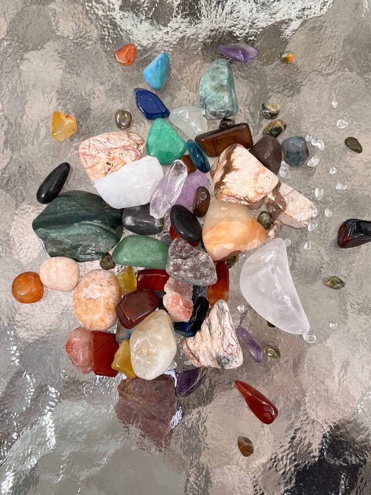 750 Carats Mixed Gemstone No Two Alike!