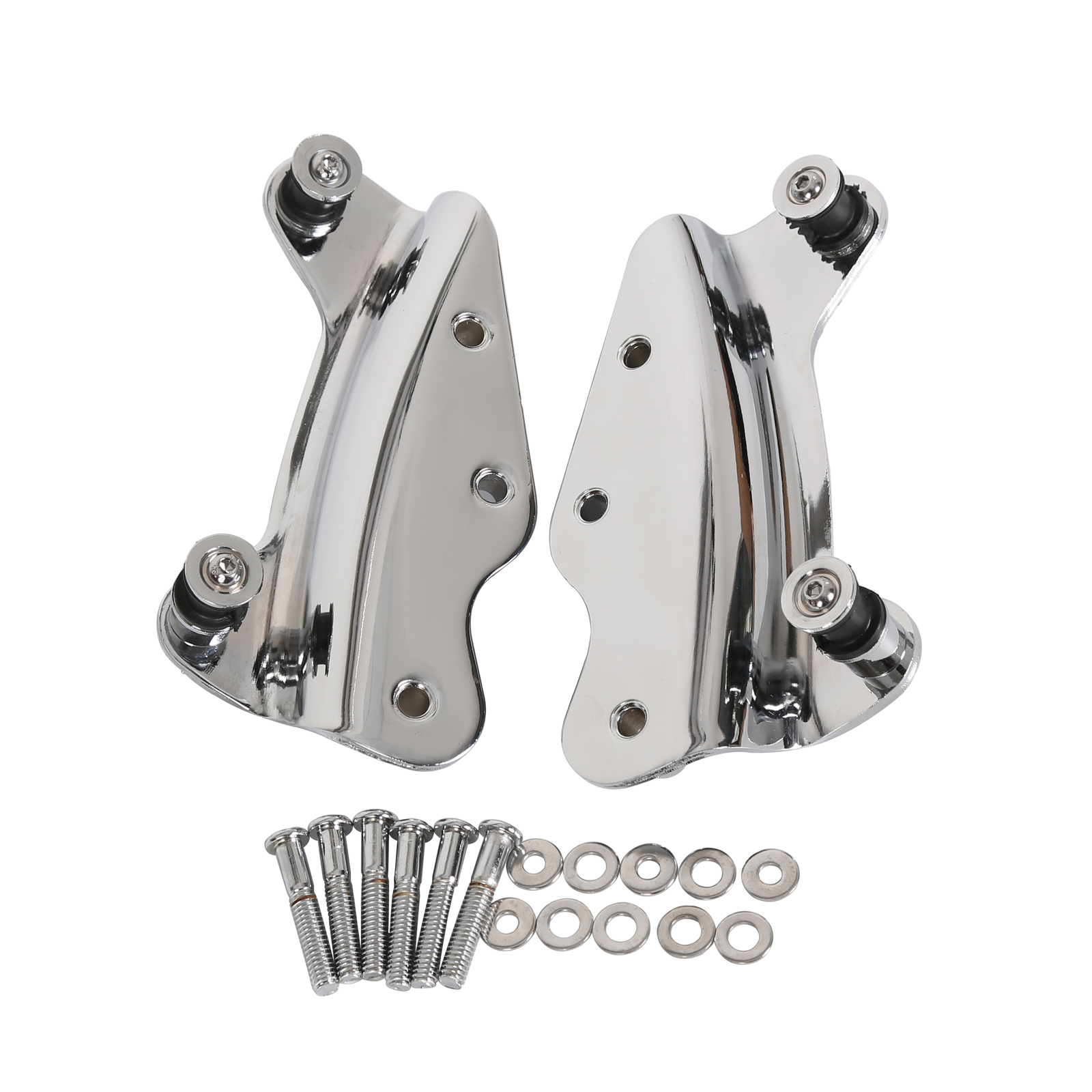 4 Point Docking Hardware Kit For 2009-2013 Harley Touring Road King Street Glide