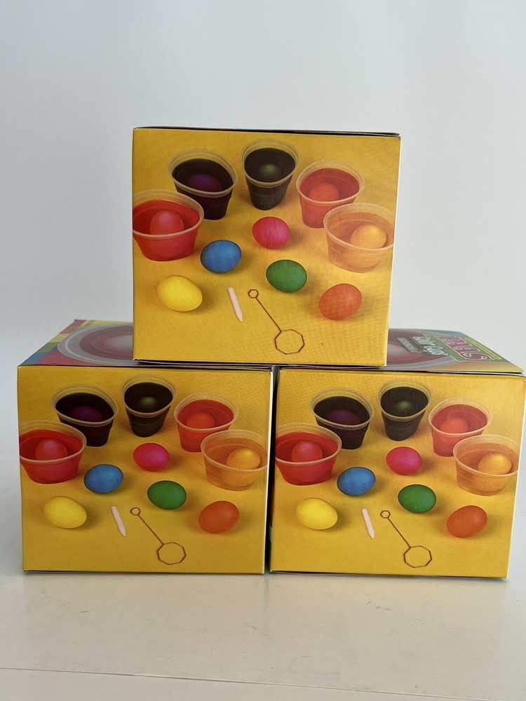 Paas Easter Color Cups Egg Decorating Cup Kits - 3 Pack