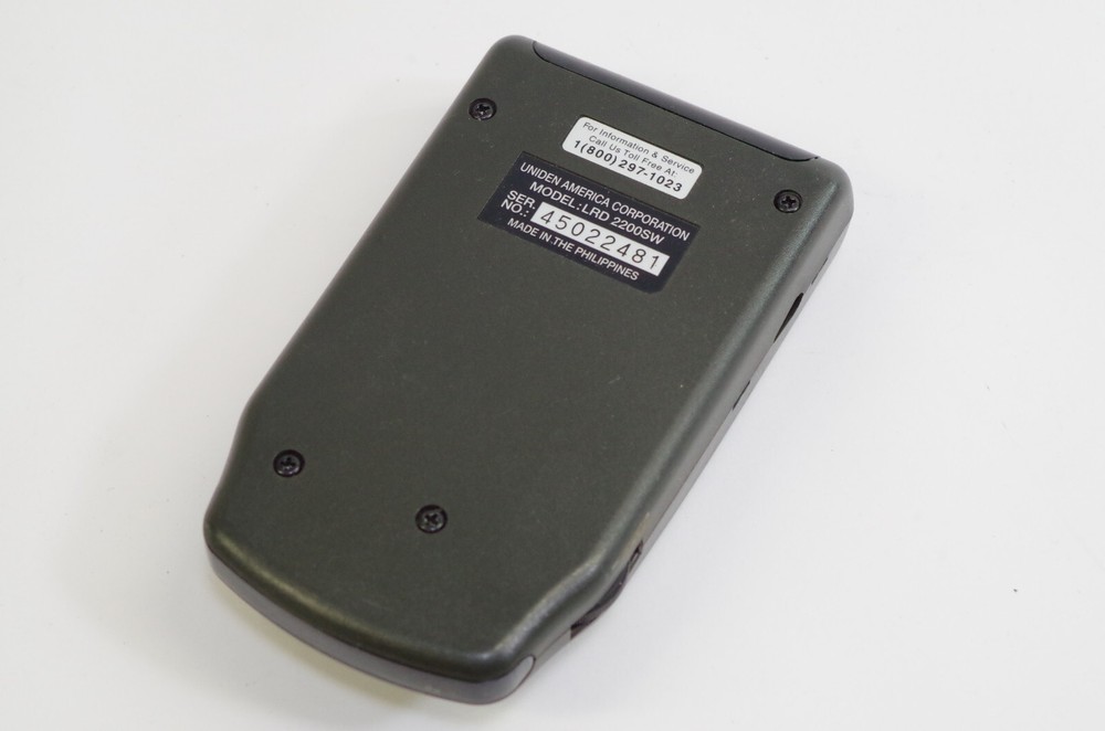 Uniden Radar Detector Model LRD 2200SW Unit Only
