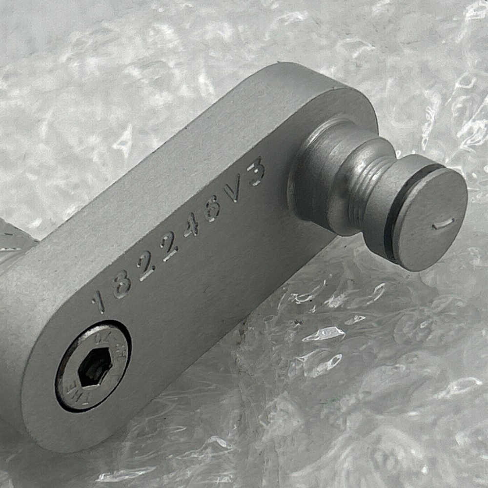 Knight Design 1.5 Eccentric Toe-Peg, Silver KD182243-1113-TOE