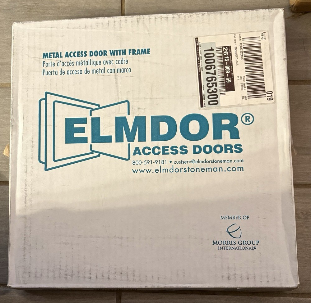 Elmdor Access Door - DW12X12PC-SDL - White - 12" x 12"