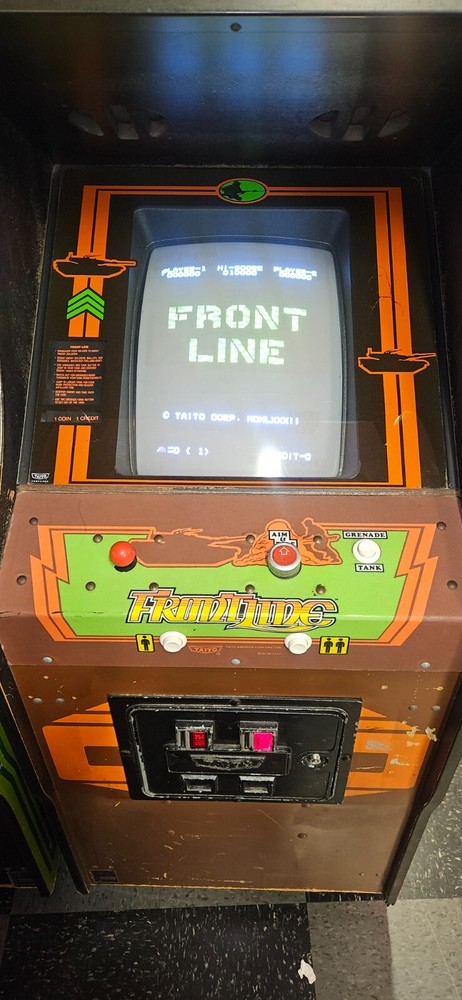 FRONT LINE Arcade Machine - Taito 1982 - 2531